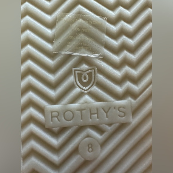 Rothy's The Lace Up Sneaker NWOT - Picture 5 of 5